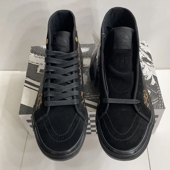 Vans skate Sk8-Hi Deco (Cher Strauberry) cheetah men’s - Picture 3 of 10